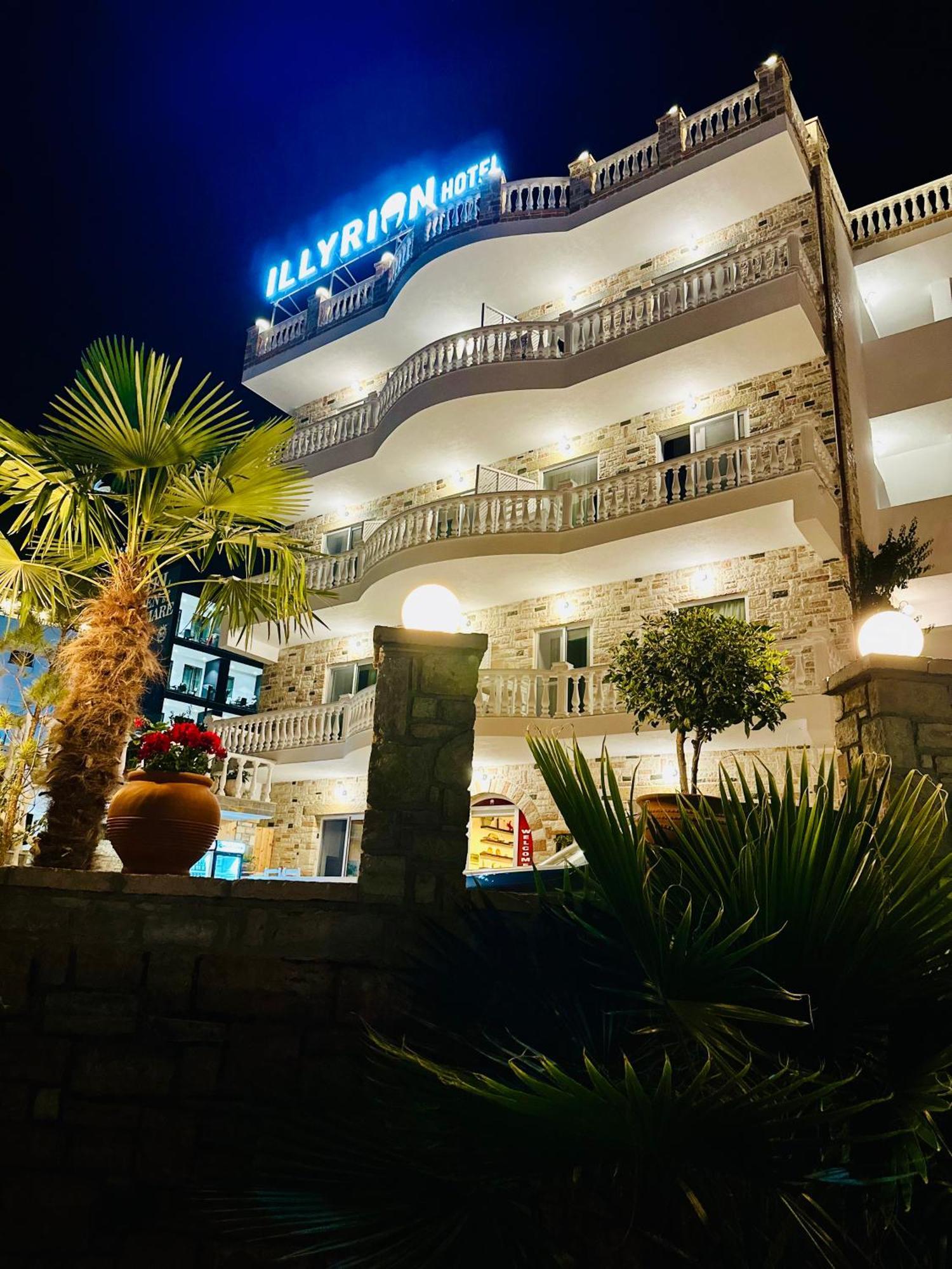 Illyrian Hotel Ksamil Exterior foto